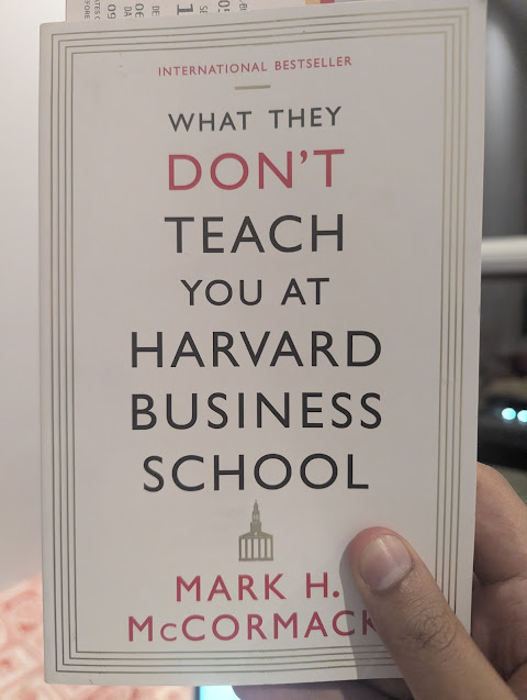 Cover of What they don't teach you at Harvard Business School 